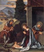 Lodovico Mazzolino The Nativity china oil painting artist